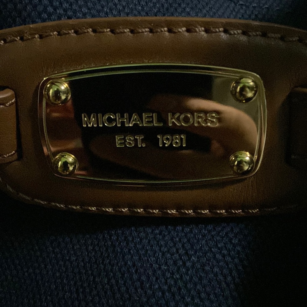 MK canvas bag